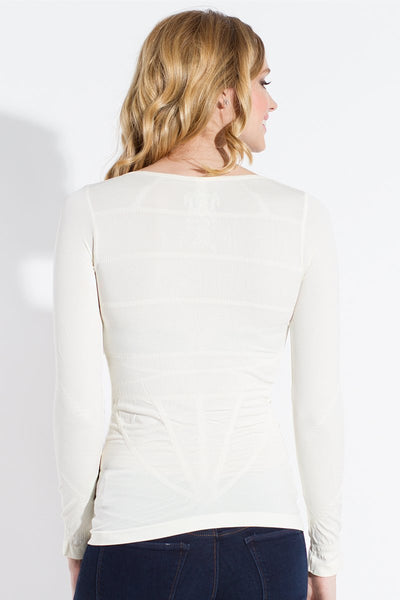 Segmented Long Sleeve Top