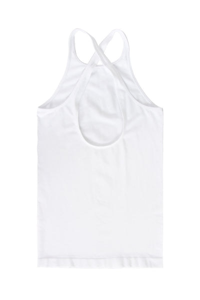 Cross Back Sleeveless Top
