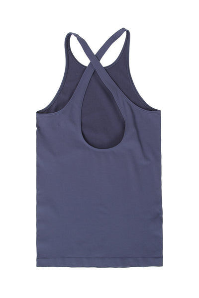 Cross Back Sleeveless Top