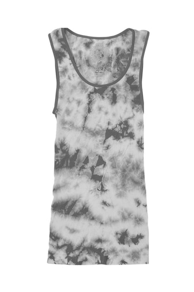 Single Color Tie Dye Tank Top