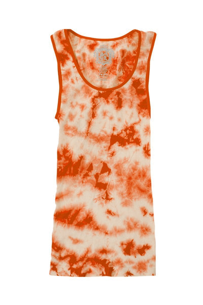 Single Color Tie Dye Tank Top