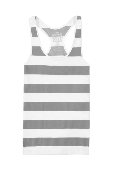 Striped Racerback Tank Top