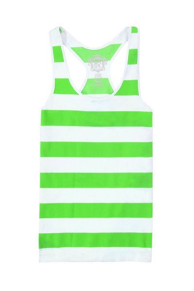 Striped Racerback Tank Top
