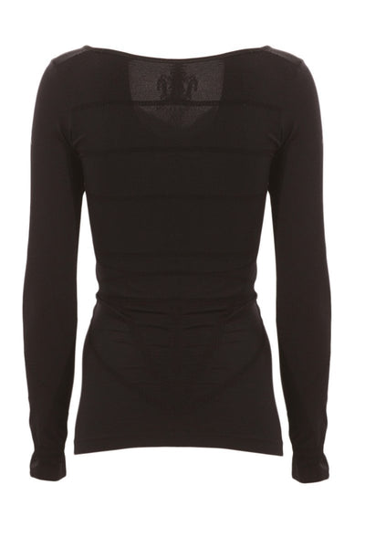 Segmented Long Sleeve Top