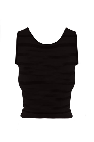 Solid Longer Cropped Tank