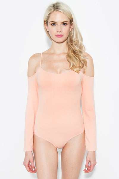 Seamless Cold Shoulder Bodysuit