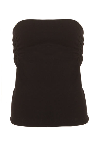 Cinched Strapless Seamless Top