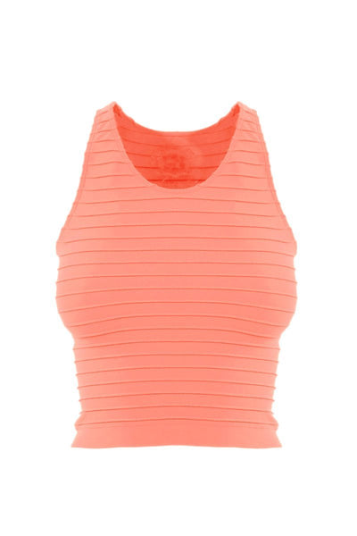 Seamless Ribbed Cropped Tank