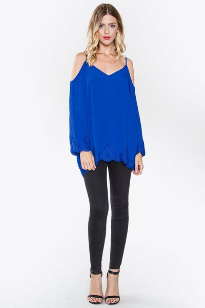 Naomi Cold Shoulder Top