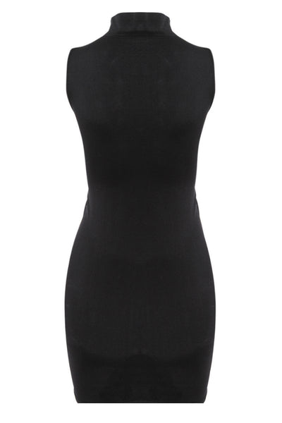 Seamless Mock Neck Dress