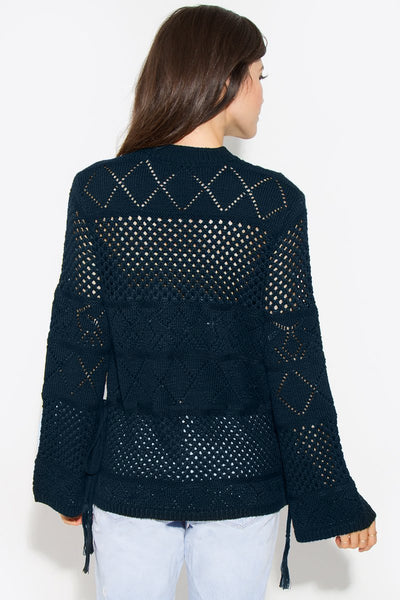 Jayla Crochet Sweater