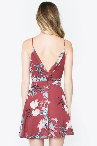 Della Lace-Up Dress