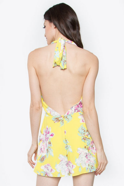 Buttercup Halter Romper