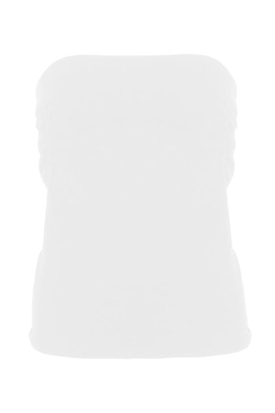 Cinched Strapless Seamless Top