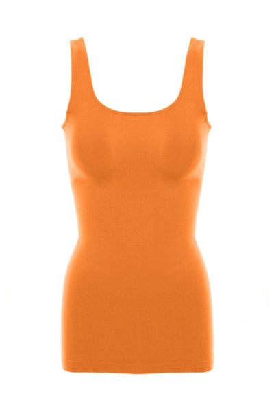 Seamless Scoop Neck Tank Top
