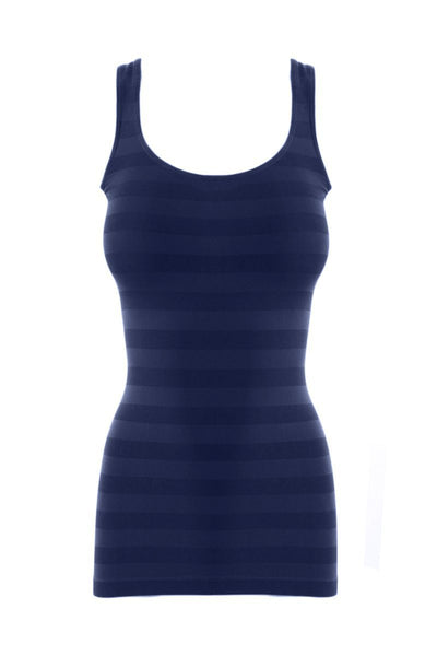 Seamless Striped Tank Top
