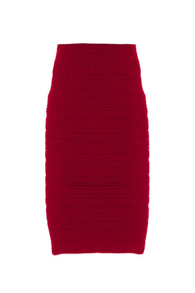 Mid Length Textured Skirt/Dress