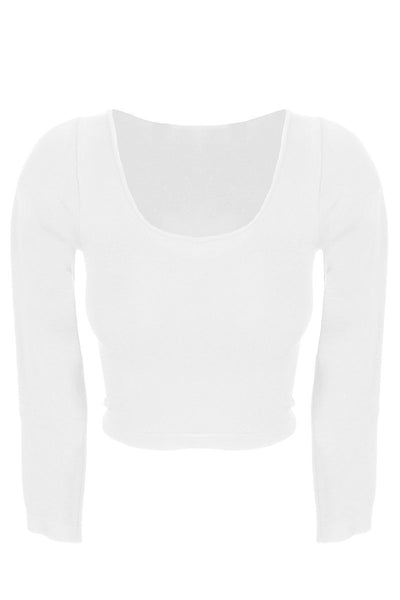 Long Sleeve Crop Top