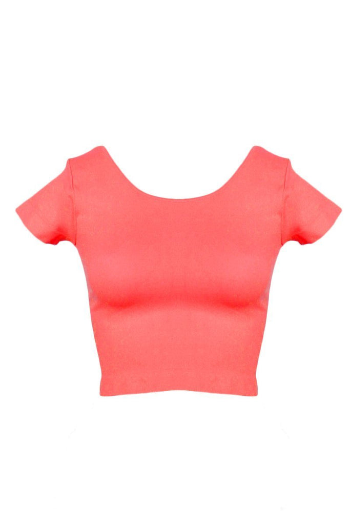 Cap Sleeve Crop Top