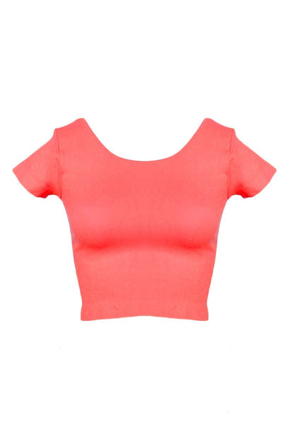Cap Sleeve Crop Top