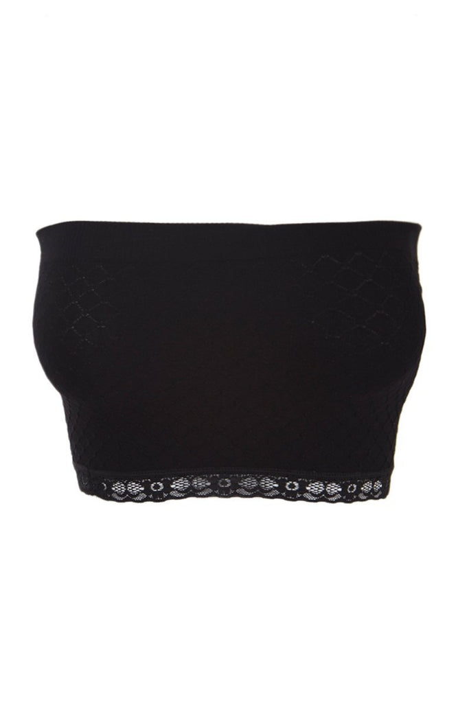 Textured Lace Bandeau