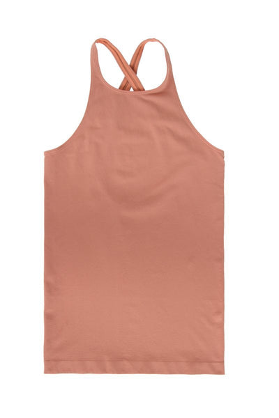 Cross Back Sleeveless Top