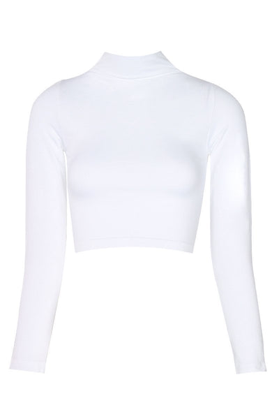 High Neck Long Sleeve Top