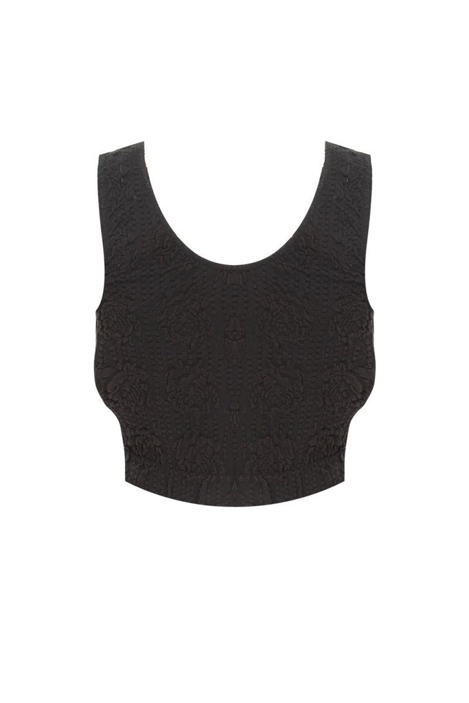 Sleeveless Scoop Neckline Tank Top