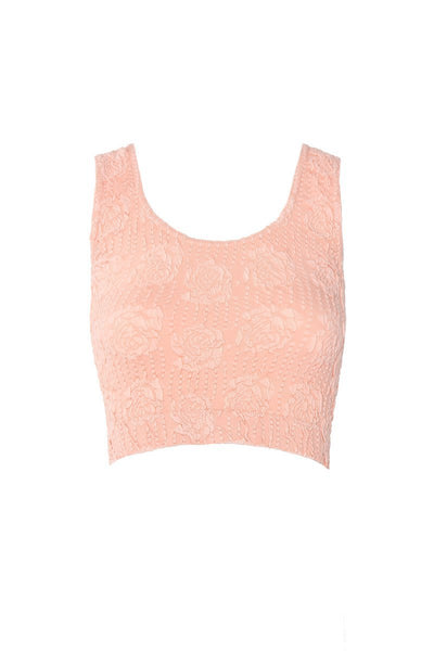 Sleeveless Scoop Neckline Tank Top