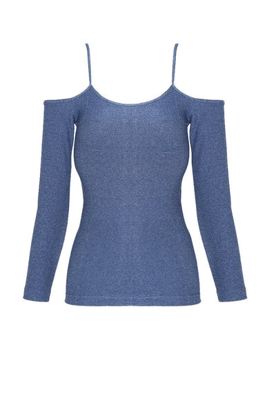 Seamless Cold Shoulder Top